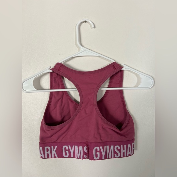 Gymshark Pink Sports Bra Medium Support Size Small - Picture 5 of 5